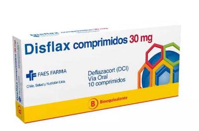 CENABAST DEFLAZACORT 30 MG X 10 COMP (DISFLAX)