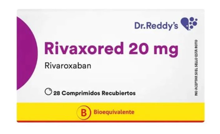 CENABAST RIVAROXABAN 20 MG X 28 COMP REC (RIVAXORED)