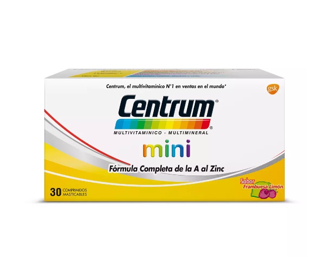 CENTRUM  MINI MASTICABLE X 30 COMP