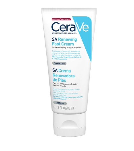 CERAVE CREMA RENOVADORA PIES EXTRA SECO X 88 ML