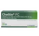 CHELTIN FC X 30 COMP (HIERRO/ACIDO FOLICO)***