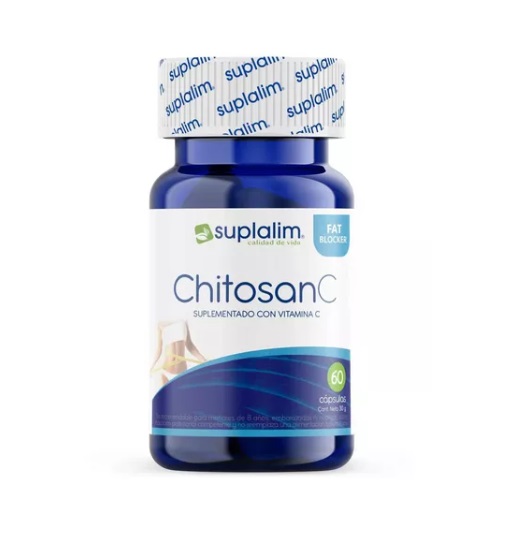 CHITOSAN-VIT C X 60 CAPSULAS SUPLALIM