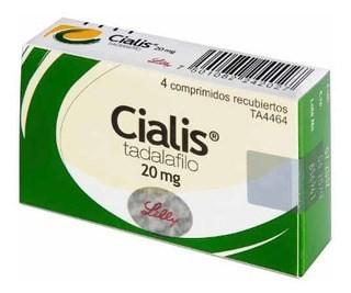 CIALIS 20 MG X 4 COMP (TADALAFILO)
