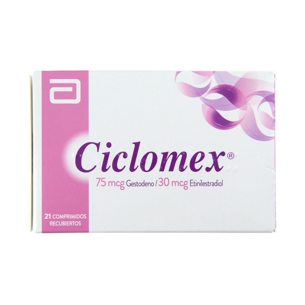 CICLOMEX X 21 COMP CFR (GESTODENO/ETINILESTRADIOL) (HORM)***