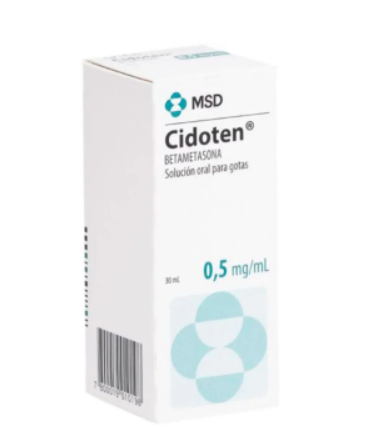 CIDOTEN GOTAS 0.5 MG/ML X 30 ML (BETAMETASONA)