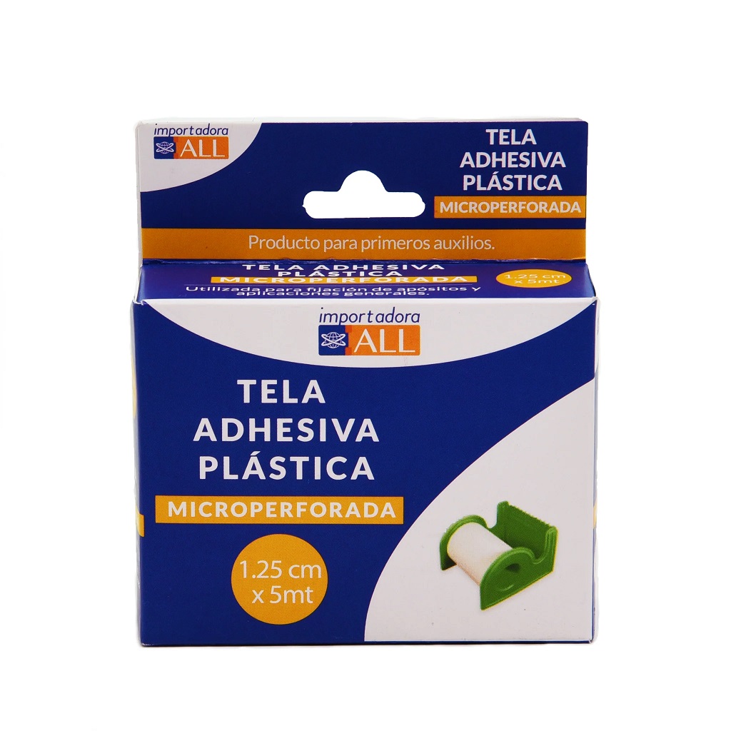 CINTA ADH. PLASTICA C/DISP 1,25 CM ALL X 5 MT