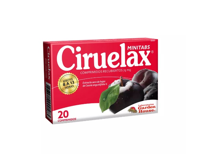 CIRUELAX 75 MG MINITABS X 20 COMP
