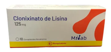 CLONIXINATO LISINA 125 MG MINTLAB X 10 COMP (GENER)