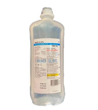 CLORURO DE SODIO 0.9 % X 1000 ML MATRAZ