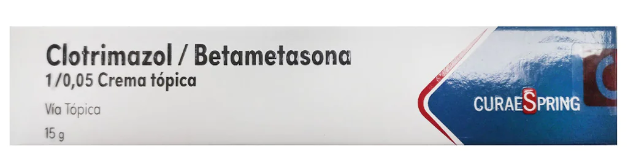 CLOTRIMAZOL/BETAMETASONA CREMA CURAESPRING X 15 GR (GENER)
