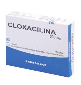 CLOXACILINA 500 MG ANDR X 12 CAPS (GENER) (PTM) ***