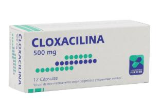 CLOXACILINA 500 MG MINTLAB X 12 CAPS (GENER) (PTM)