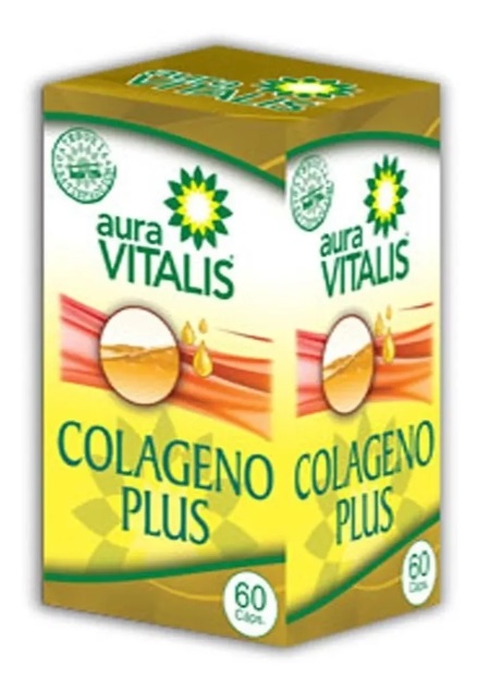 COLAGENO PLUS 327 MG X 60 CAPS AURA VITALIS