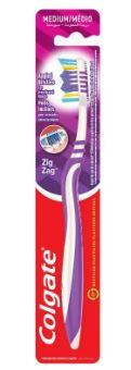 COLGATE CEPILLO  ZIG ZAG MEDIO X 1 UNID***