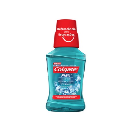 COLGATE ENJUAGUE PLAX ICE INFINITY ZERO ALCOHOL X 180 ML***