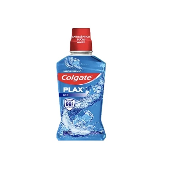 COLGATE ENJUAGUE PLAX ICE SABOR INTENSO X 500 ML***