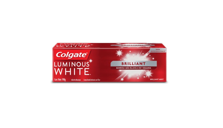 COLGATE PASTA LUMINOUS WHITE BRILLIANT X 140 GR