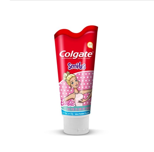 COLGATE PASTA SMILES BARBIE X 100 GR