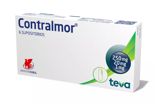 CONTRALMOR SUPOSITORIOS X 6 UNID (BETAMETASONA/LIDOCAINA/ZINC OXIDO)