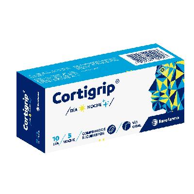 CORTIGRIP DN X 10+5 COMP (CLORFENAMINA/PARACETAMOL/PSEUDOEFEDRINA)