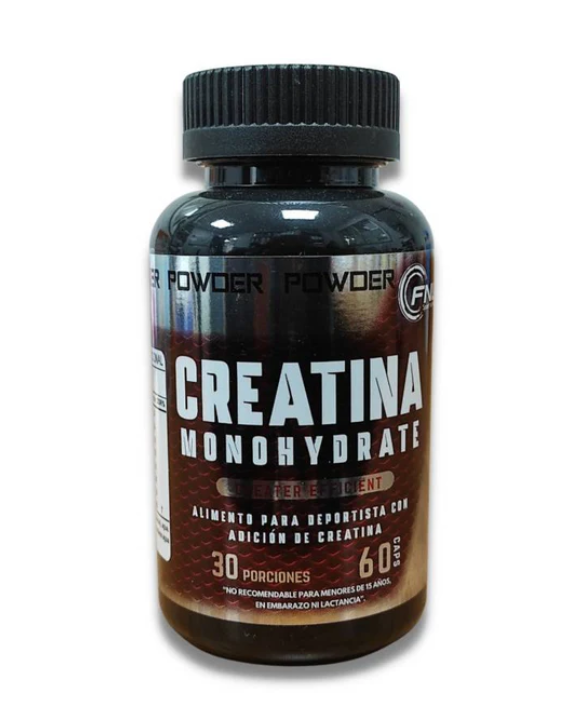 CREATINA 500 MG X 60 CAPSULAS FNL (NAT)