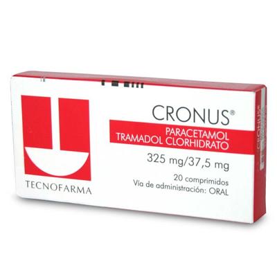 CRONUS X 20 COMPR (TRAMADOL/PARACETAMOL)