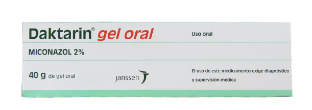 DAKTARIN GEL 2 % ORAL X 40 GR (MICONAZOL)