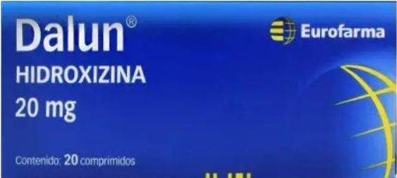 DALUN 20 MG X 20 COMP (HIDROXIZINA)
