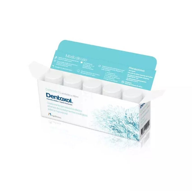 DENTOXOL ENJUAGUE BUCAL 40 ML X 5 FRASCOS 
