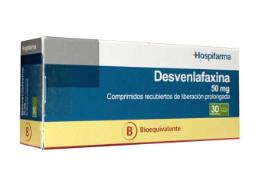 DESVENLAFAXINA  50 MG HOSPIFARMA X 30 COMP REC. (GENER)