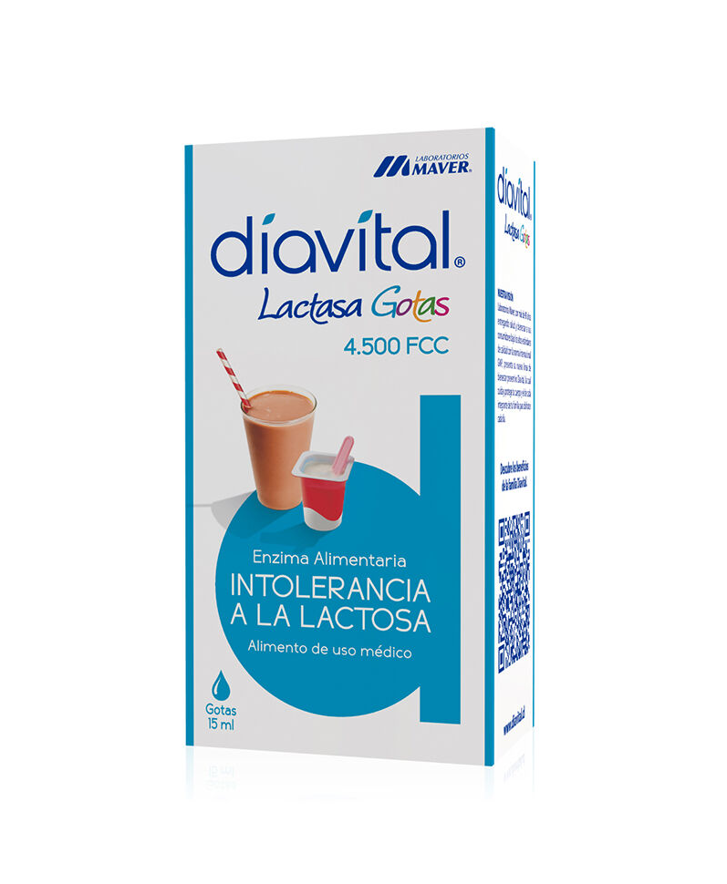 DIAVITAL GOTAS 4500  FCC /PORCION X 15 ML (LACTASA)***