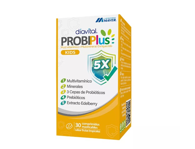 DIAVITAL PROBIPLUS KIDS X 30 COMP MASTICABLES