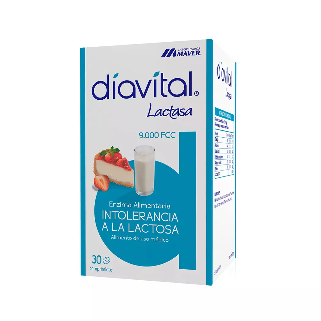 DIAVITAL X 30 COMPS (LACTASA)