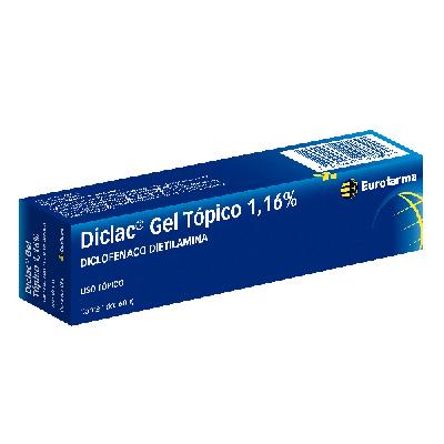 DICLAC GEL 1,16% X 60 GR (DICLOFENACO DIETILAMINA)