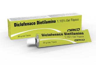 DICLOFENACO GEL 1,16% OPKO X 30 GR (GENER)