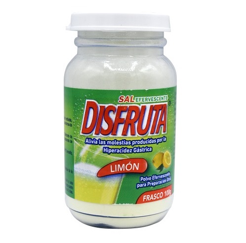 DISFRUTA SAL DE FRUTA CILINDRO LIMON 100 GR