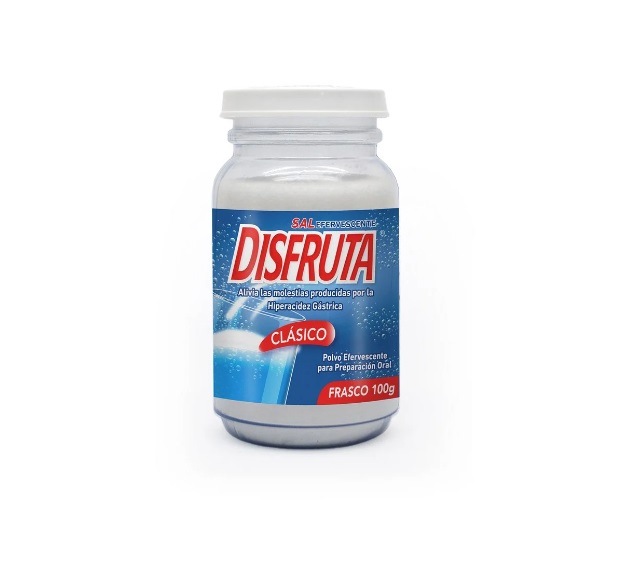 DISFRUTA SAL DE FRUTA FRASCO/CILINDRO NORMAL 100 GR