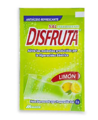 DISFRUTA SAL DE FRUTA SOBRE LIMON 5 GR (FRAXI)