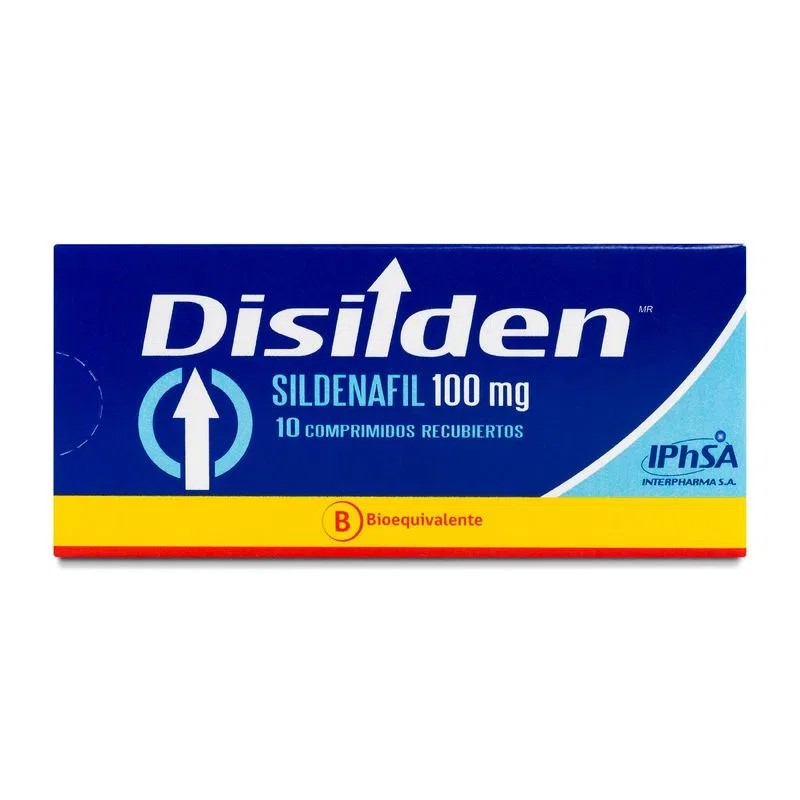 DISILDEN 100 MG X 10 COMP (SILDENAFIL)