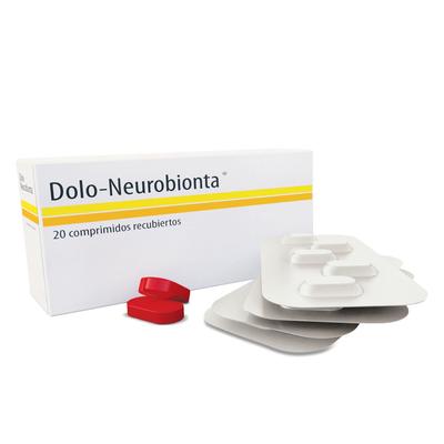 DOLONEUROBIONTA X 20 COMP (CIANOCO/DICLOFENACO/PIRIDOXINA/TIAMINA= /VIT B1/VIT B6/VIT B12)