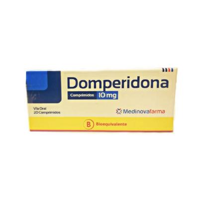 DOMPERIDONA 10 MG MEDINOVAFARMA X 20 COMP (GENER) (PTM)
