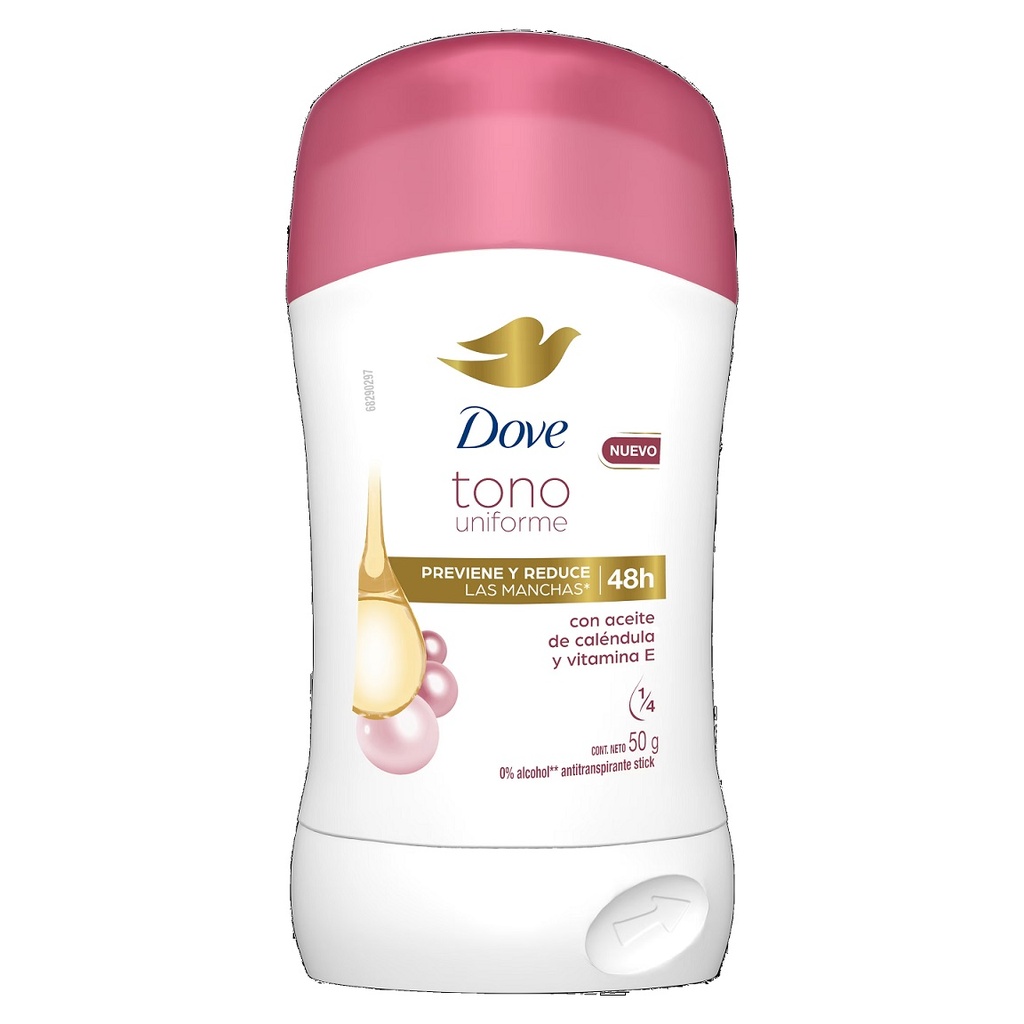 DOVE DESOD BARRA WOMEN TONO UNIFORME 50 GR