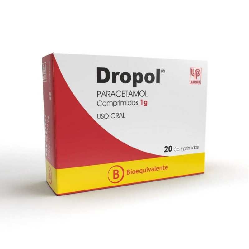 DROPOL 1 G X 20 COMP (PARACETAMOL)