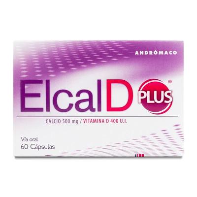 ELCAL D PLUS X 60 CAPS (CALCIO 500 + VIT D 400)