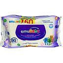 EMULINE EMUWIPES TOALLITAS HUMEDAS X 80 UNID X 2***