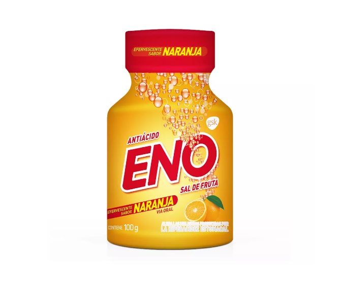 ENO SAL DE FRUTA FRASCO NARANJA 100 G