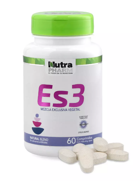 ES3 X 60 COMP NUTRAPHARM (MANZANILLA/TE/TORONJIL/NARANJA DULCE)
