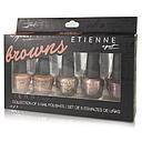 ETIENNE PACK 5 ESMALTES BROWNS