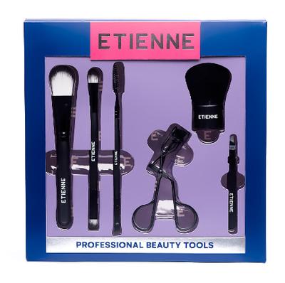 ETIENNE SET PACK 6 ACCESORIOS (PINCELES-ENCRESPADOR-BROCHA-PINZA)