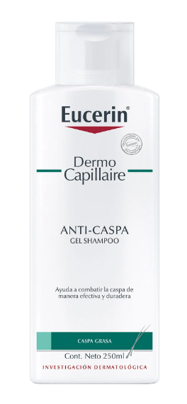 EUCERIN DERMO CAPILLAIRE SHAMPOO GEL ANTICASPA (GRASA) 250 ML